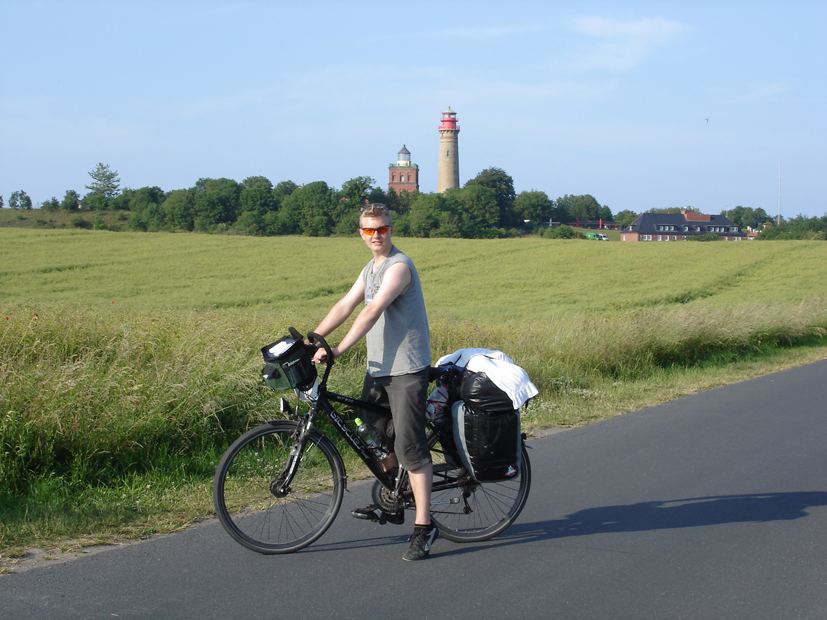 Daniel beim Kap Arkona